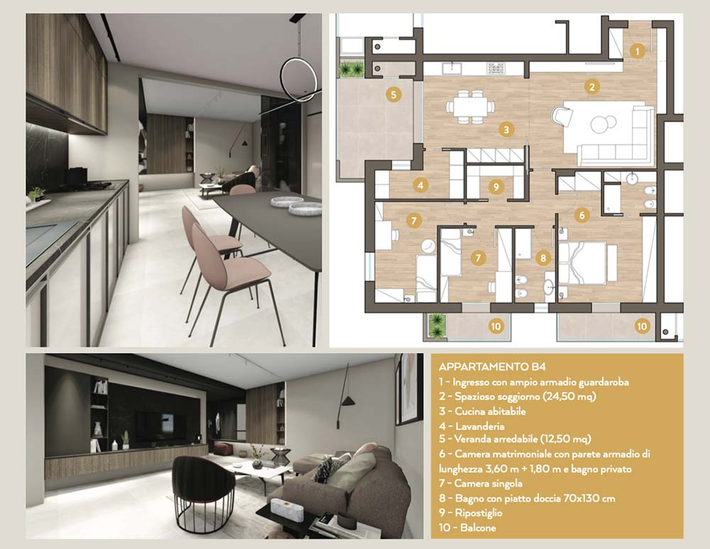Appartamenti Complesso residenziale abitare '21 2G Costruzioni